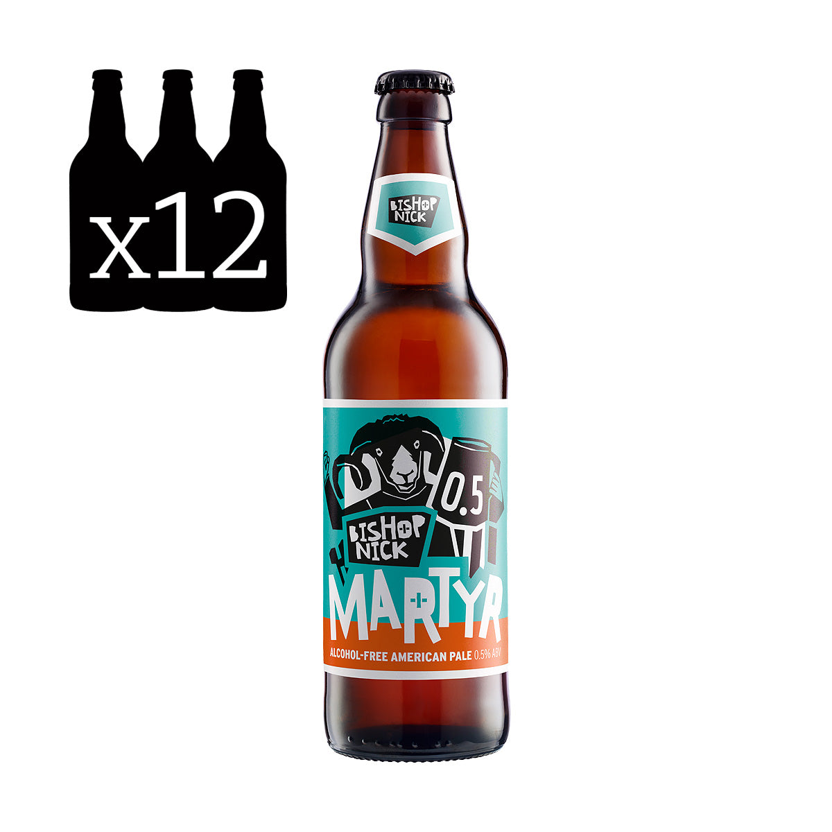 Martyr 0.5  (12 x 500ml bottles) - ALCOHOL-FREE