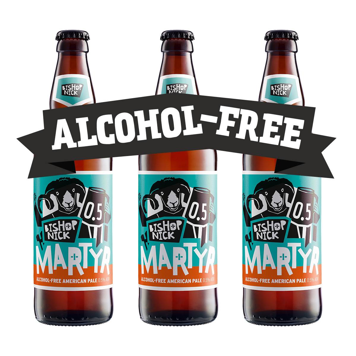 Martyr 0.5  (12 x 500ml bottles) - ALCOHOL-FREE