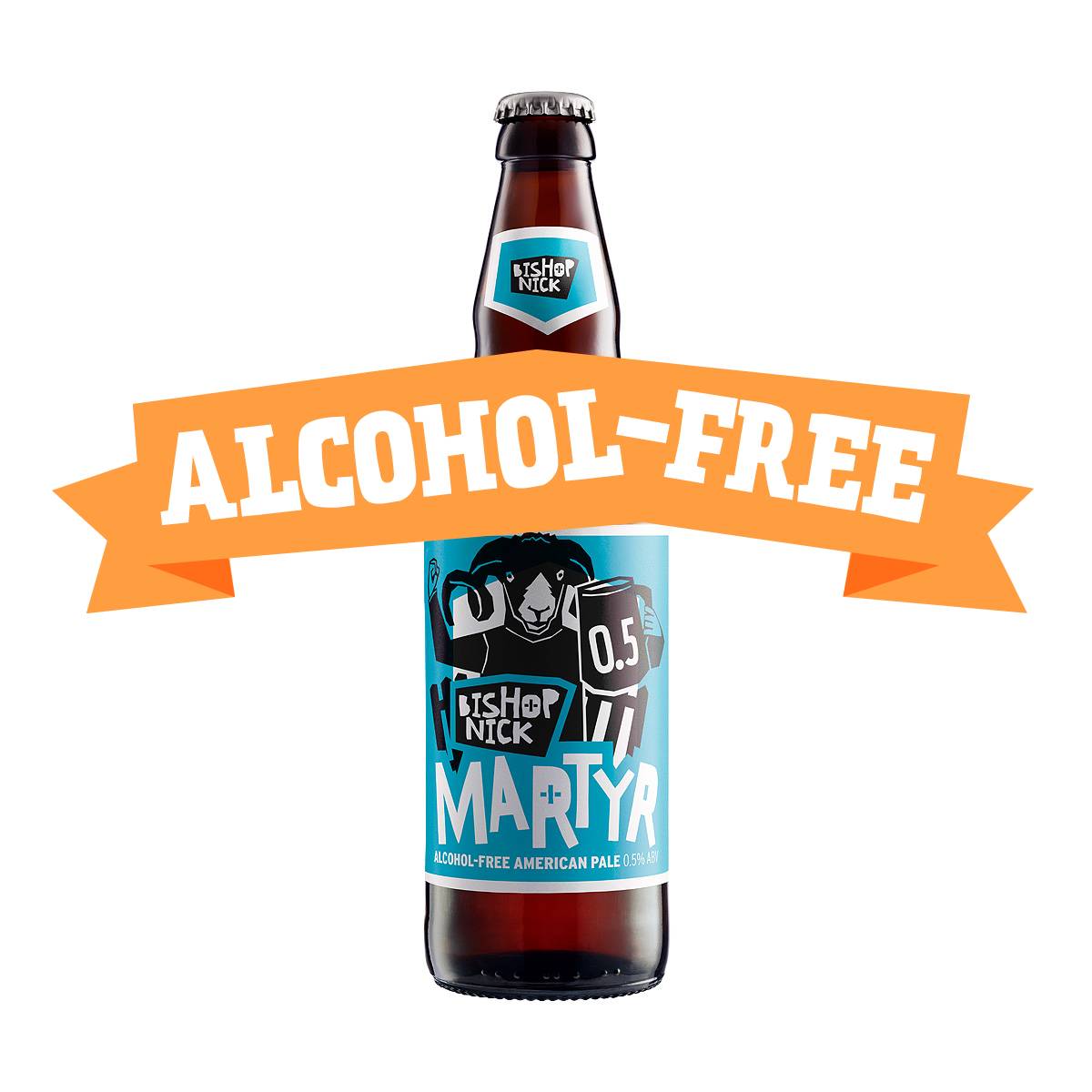 Martyr 0.5  (12 x 500ml bottles) - ALCOHOL-FREE