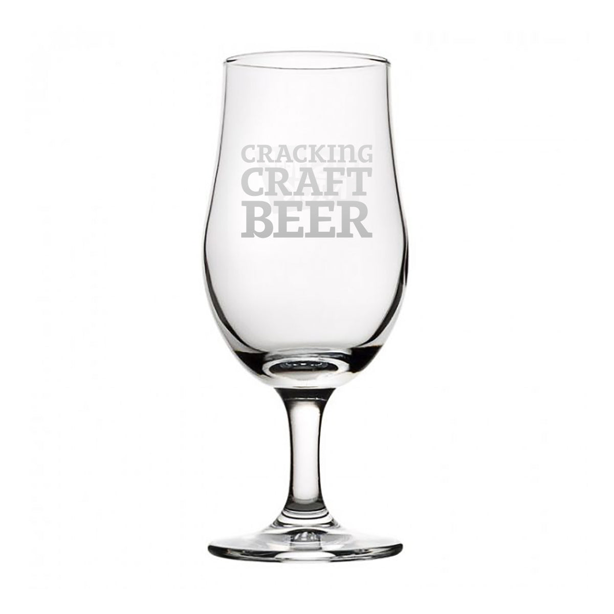 Branded Stemmed Glass