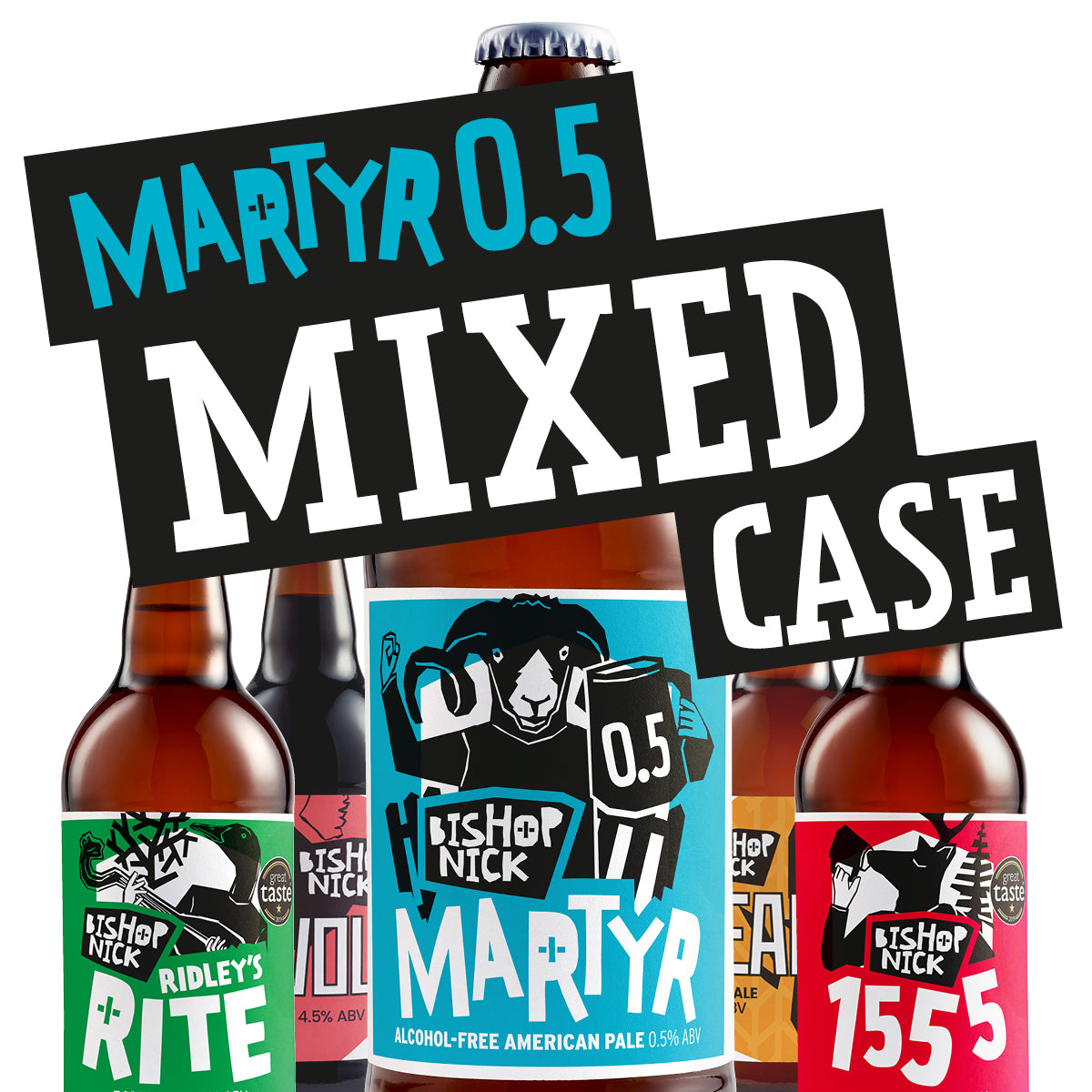 Martyr 0.5 Mixed Case (12 x 500ml bottles)