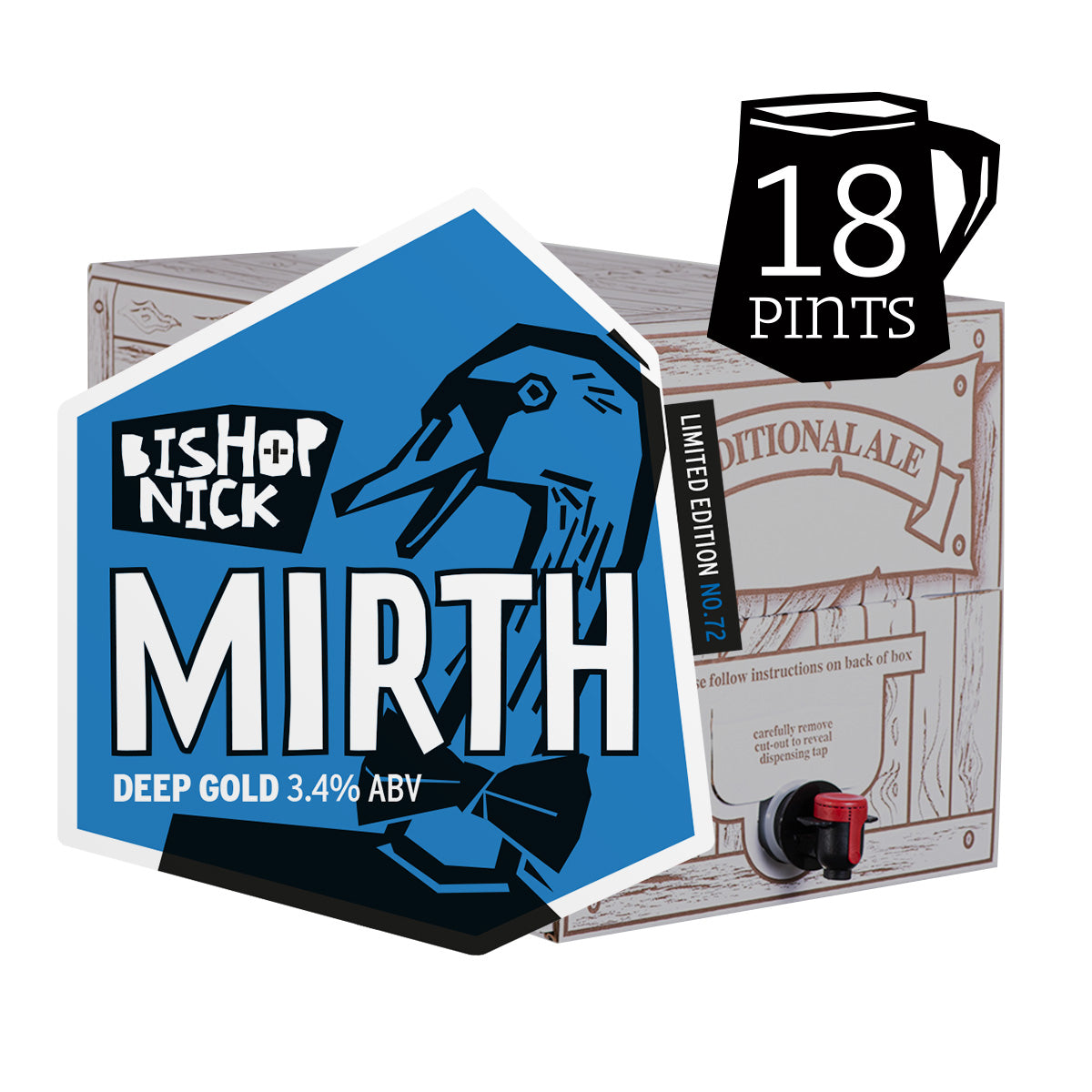 18 pint Minipin  (Bag in box)