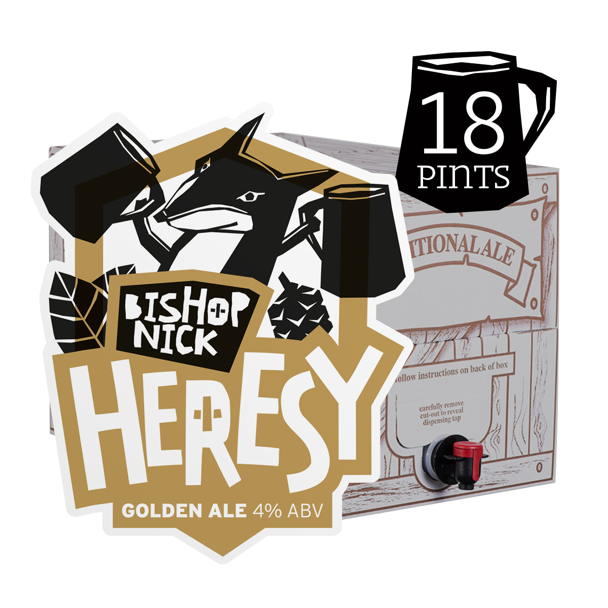 18 pint Minipin  (Bag in box)