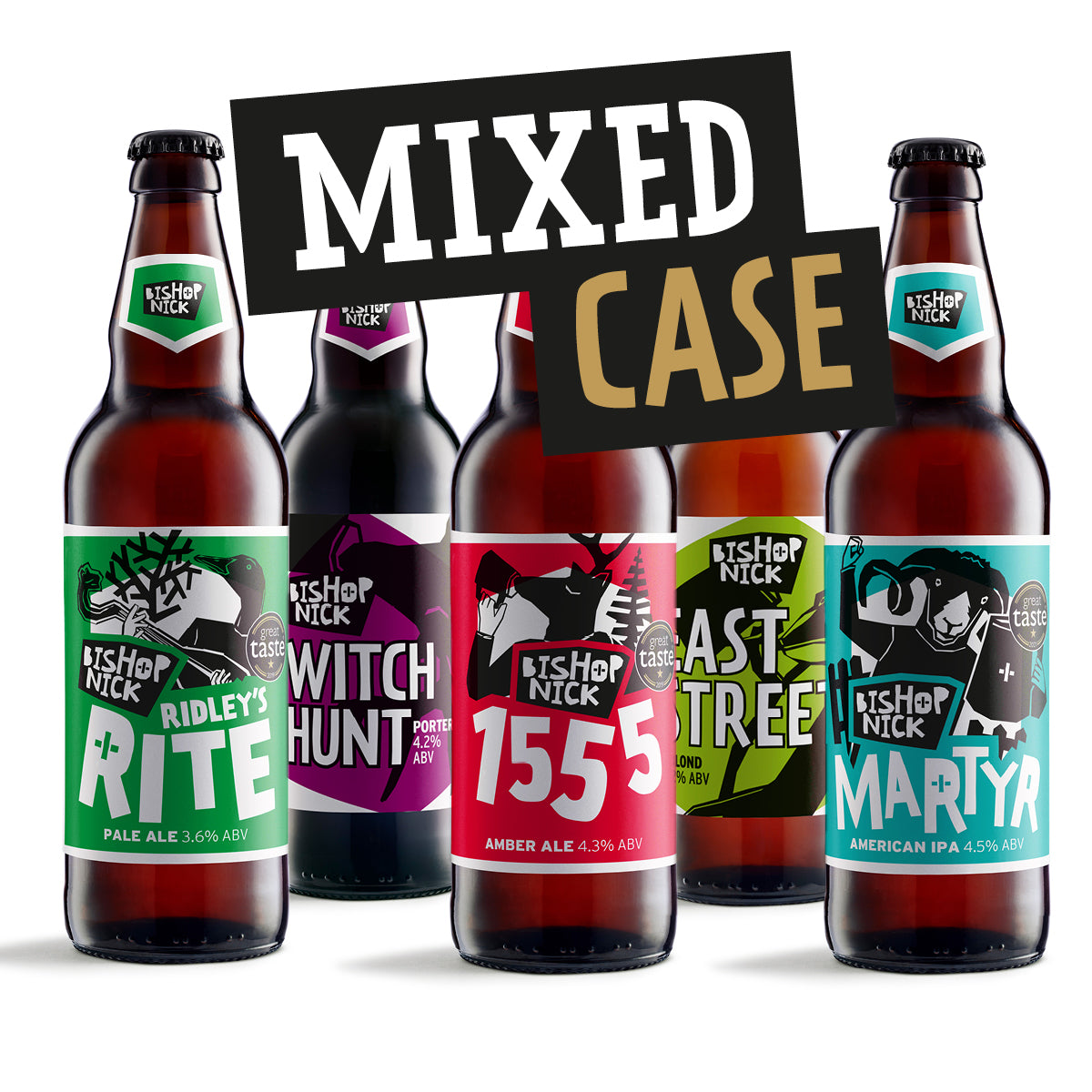 Mixed Case  (12 x 500ml bottles) - Subscription