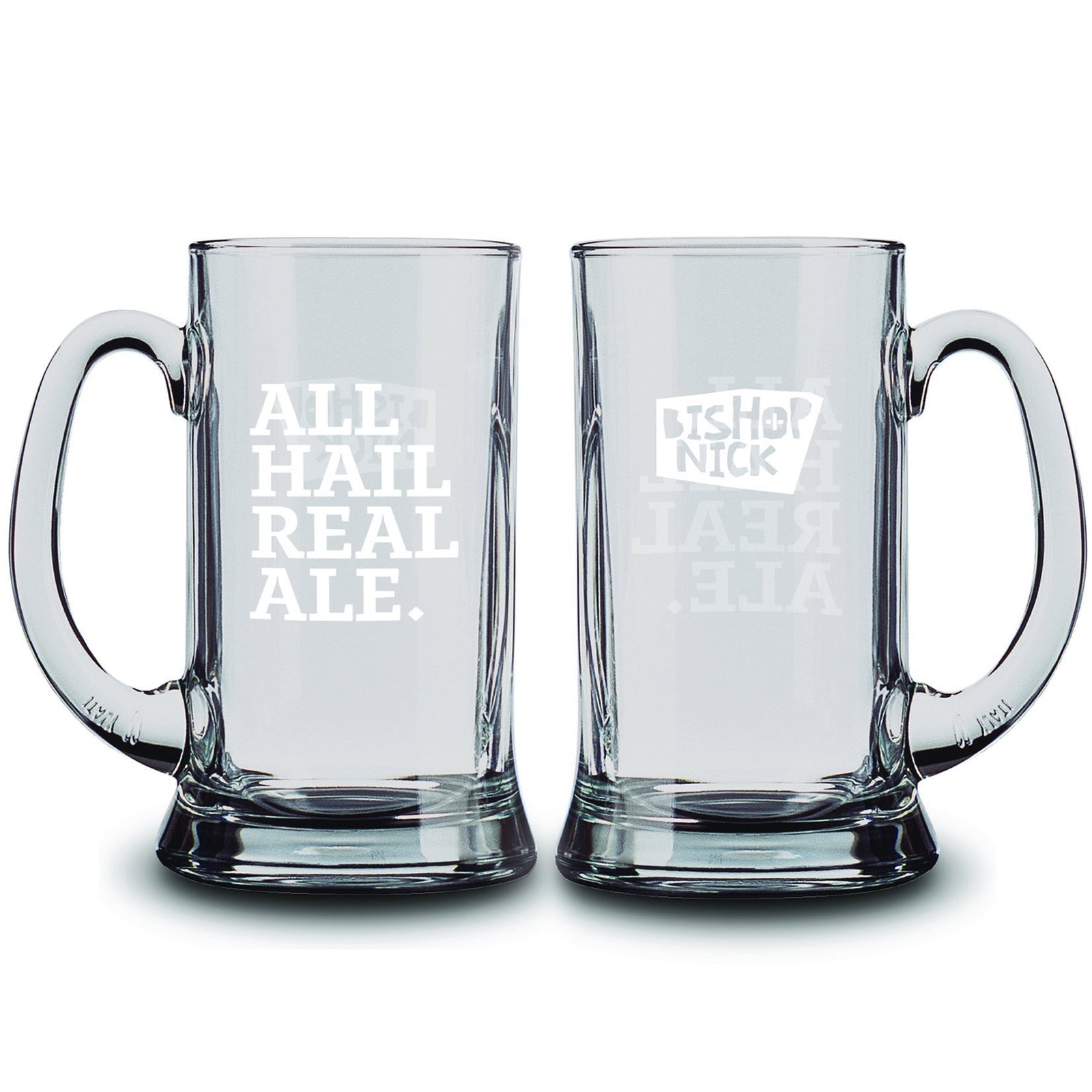 Branded pint tankard